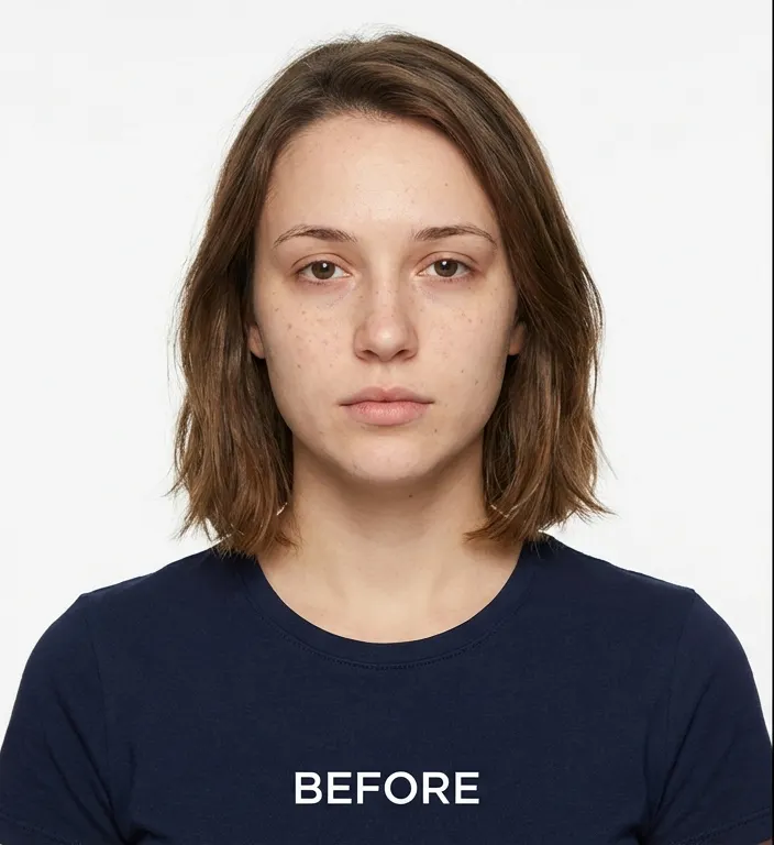 Before facial analysis — areas to improve
